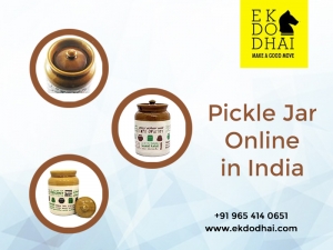 Pickle Jar – Buy  Ceramic Pickle Jar  Online in India at Bes